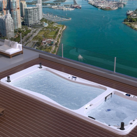 Плавательный спа бассейн Wellis Rio Grande